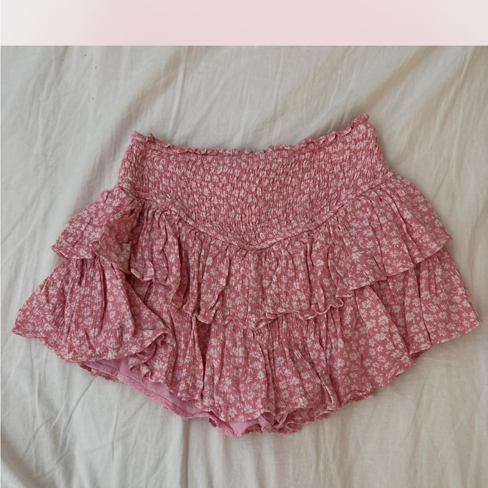 Floral Ruffle Women's Skorts